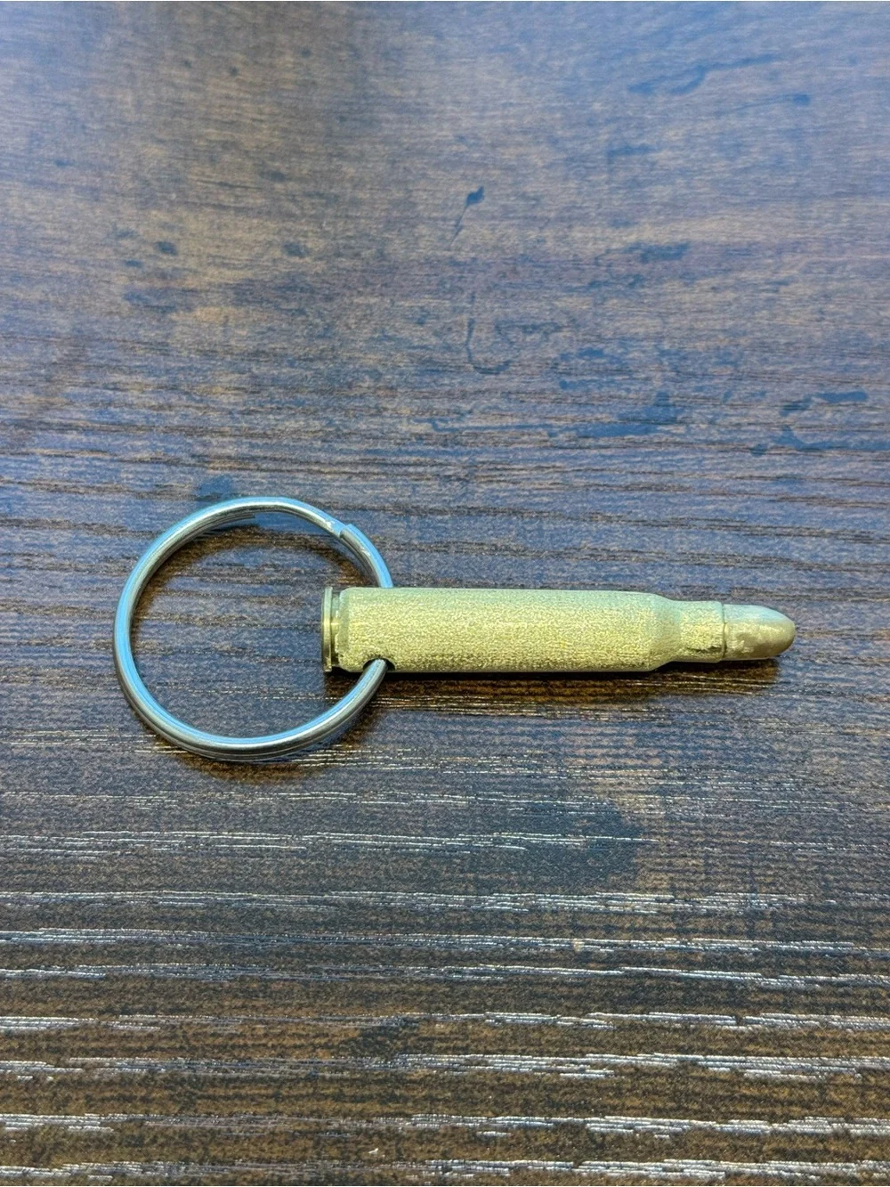 Brass Bullet Casing Keychain